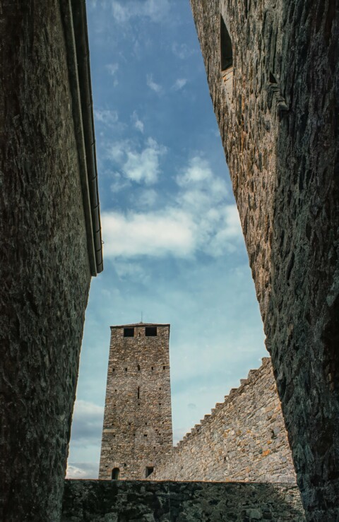Castelgrande Bellinzona 277m ü.M.