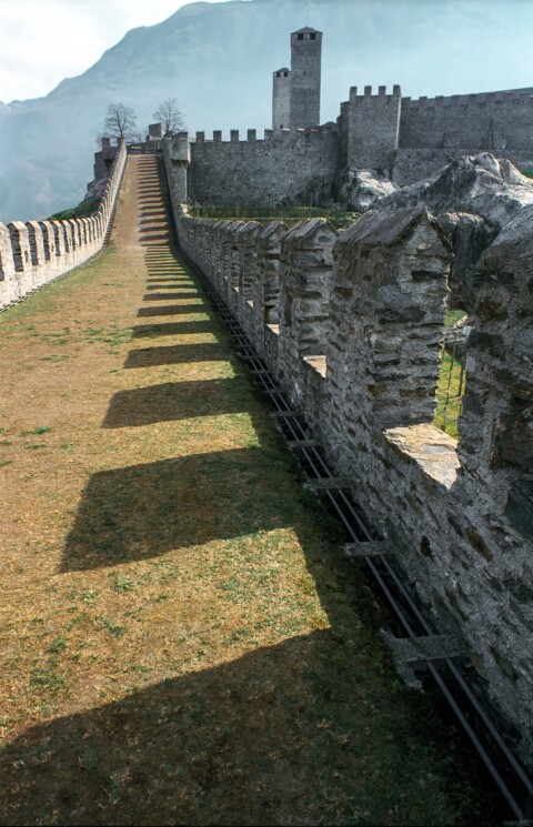 Castelgrande Bellinzona 277m ü.M.
